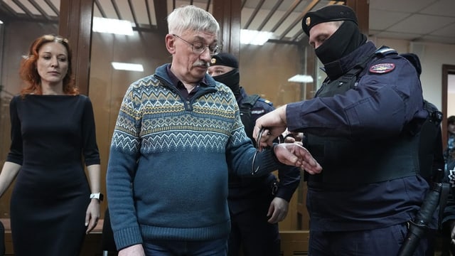  Russland: Oleg Orlow muss wegen Kriegskritik ins Straflager