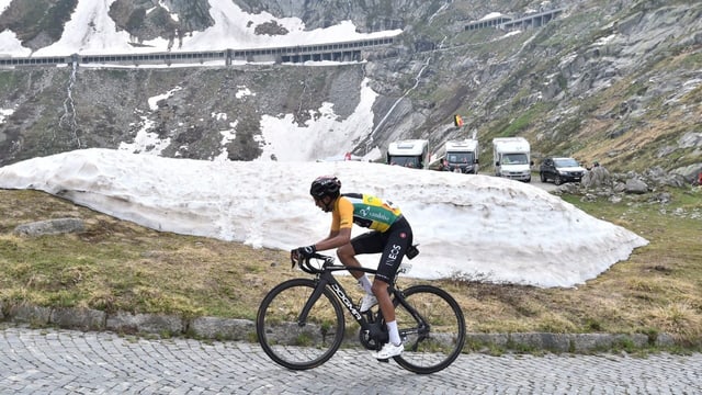  Gotthard-Bergankunft an der Tour de Suisse – Reusser mit Grippe