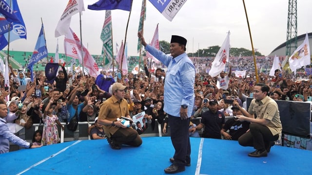  Mit Tiktok-Tanz zum indonesischen Präsidenten