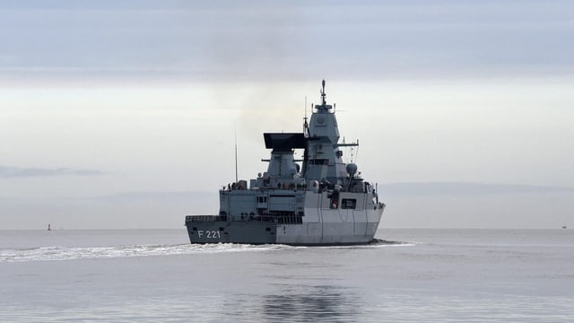  Deutschland schickt Kriegsschiff «Hessen» ins Rote Meer