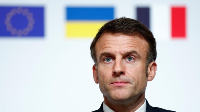  Macron: Einsatz von Bodentruppen in Ukraine nicht ausgeschlossen