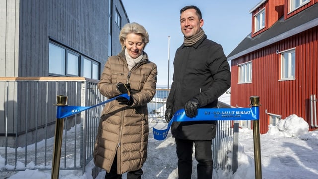  Die EU besucht Grönland – und eröffnet eine Vertretung