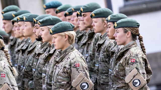  Dänemark will Wehrpflicht für beide Geschlechter einführen
