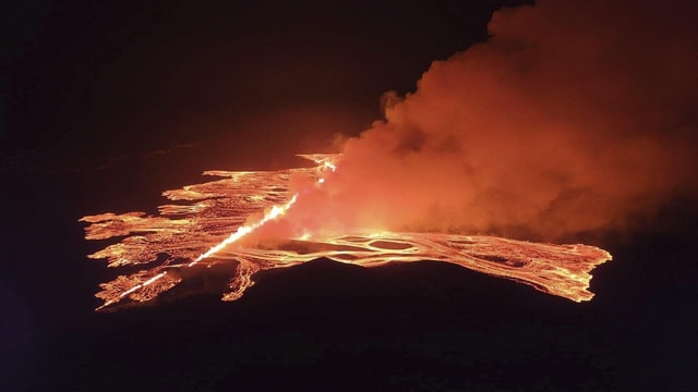  Neuer Vulkanausbruch im Südwesten Islands: Anwohnende evakuiert