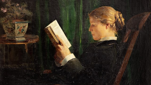  Mädchen beim Lesen: War Albert Anker ein früher Feminist?