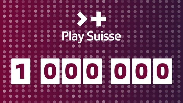  Play Suisse erreicht eine Million Abonnent:innen