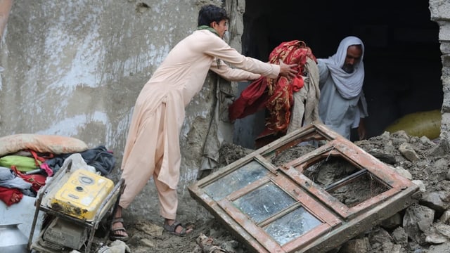 Mindestens 170 Tote in Afghanistan und Pakistan