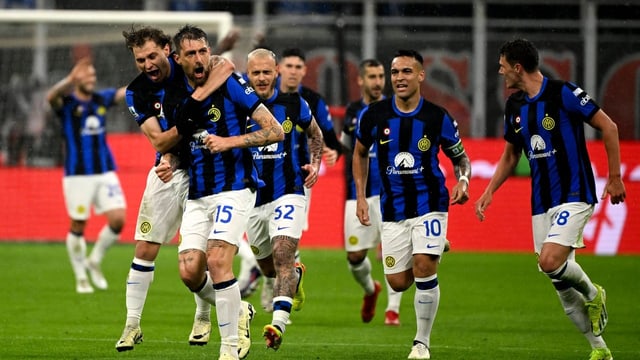  Acerbi und Thuram schiessen Inter zum Meistertitel