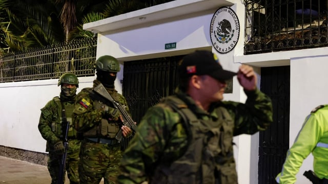  Ecuadors Ex-Vizepräsident in mexikanischer Botschaft verhaftet