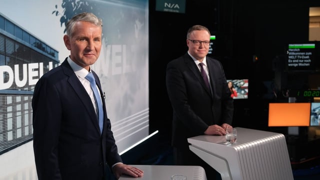  Politologe: «TV-Duell Höcke-Voigt war ein Fehlentscheid»