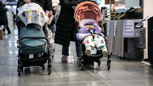  Darum hat Südkorea die weltweit niedrigste Geburtenrate