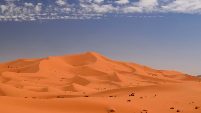  Sterndüne in Marokko bewegt sich – und droht Oase zu verschütten