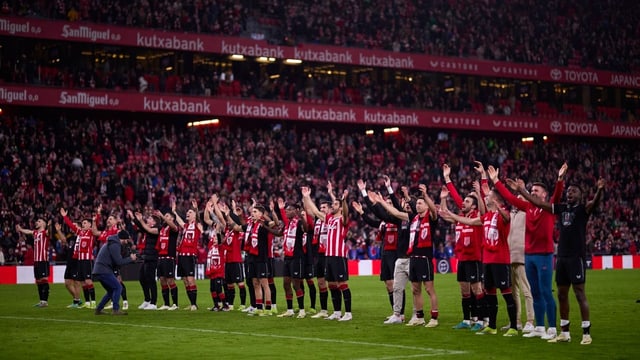  Mit 82’000 Fans im Rücken: Bilbao gegen das 40-jährige Darben