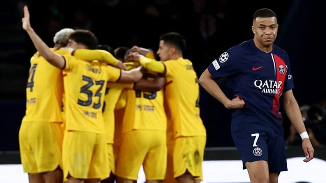  Ein Spiel wie eine Achterbahn: Barcelona jubelt in Paris zuletzt