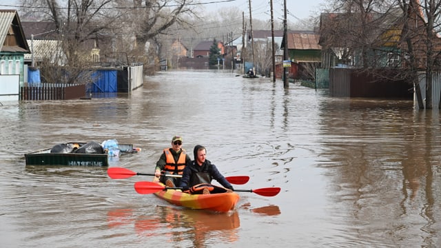  Apokalyptische Szenen nach Überflutungen in Russland