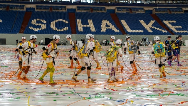  13’000 Quadratmeter: Schalke präsentiert weltweit grösstes Bild