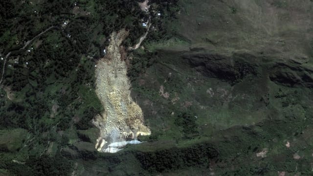  Satellitenbilder zeigen Ausmass der Zerstörung in Papua-Neuguinea