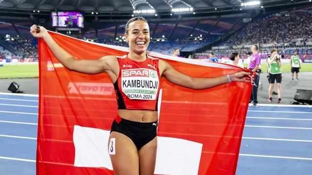  Ditaji Kambundji holt Silber, Bronze für Joseph