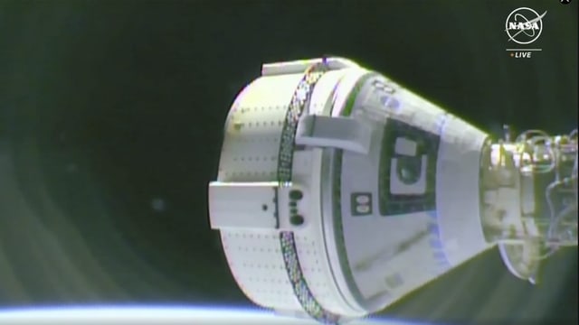  «Starliner»-Raumschiff dockt nach Problemen an ISS an