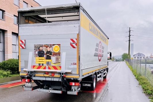  Label “Friendly Work Space”, Camion Transport bringt das Qualitätssiegel auf die Strasse