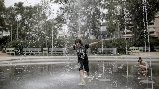  Gluthitze in Athen: «Die Stadt ist sehr zugebaut»