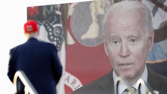  Trump gibt den Versöhner und Biden geht viral