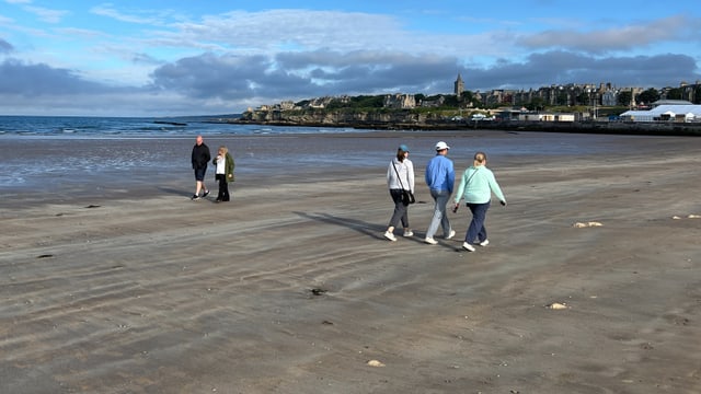  Baden in der kühlen Nordsee: Schottland ist das neue Spanien