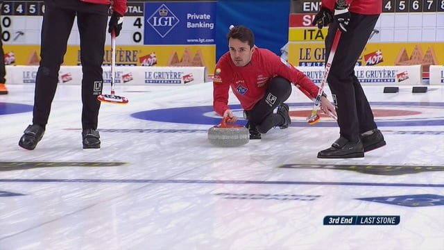  Schweizer Curler zittern sich in den Halbfinal